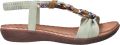 Rieker Platte sandalen V7568 - Groen
