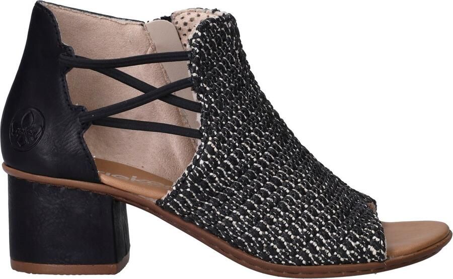 Rieker Sandalen Dames Zwart