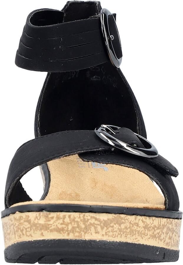 Rieker Sandales Compensées à Bride Nabukino