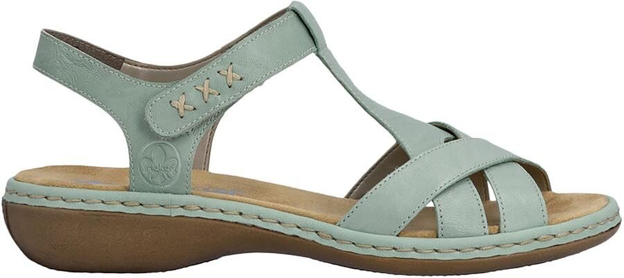Rieker Sandales en cuir Massa