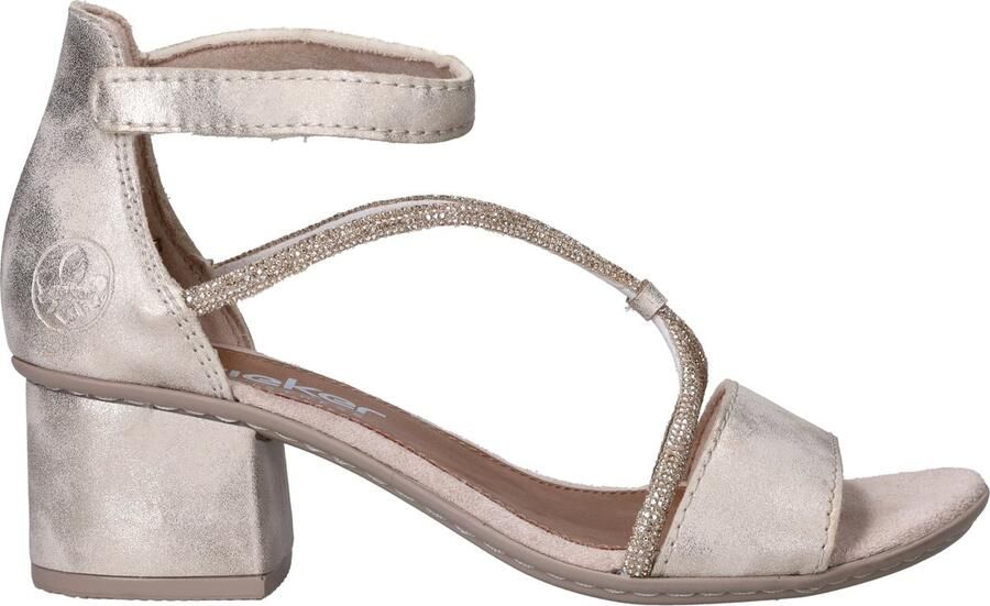 Rieker Sandaal 64654-60 Beige Goud - Foto 2