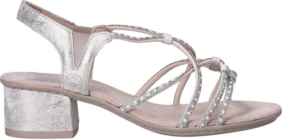 Rieker Sandalettes Dames Zilver