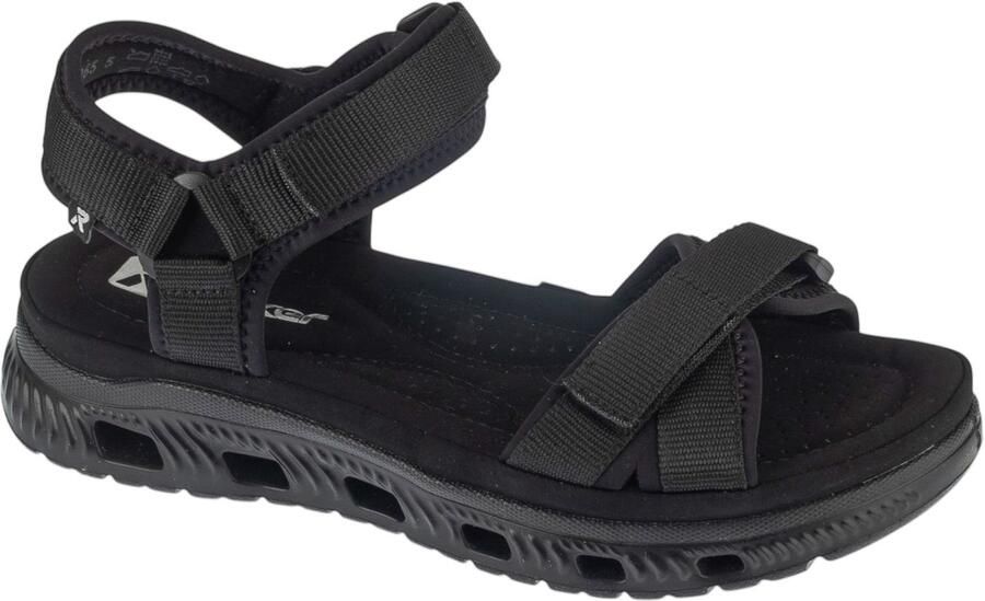 Rieker Sandals 64052 Vrouwen Zwart Sandalen