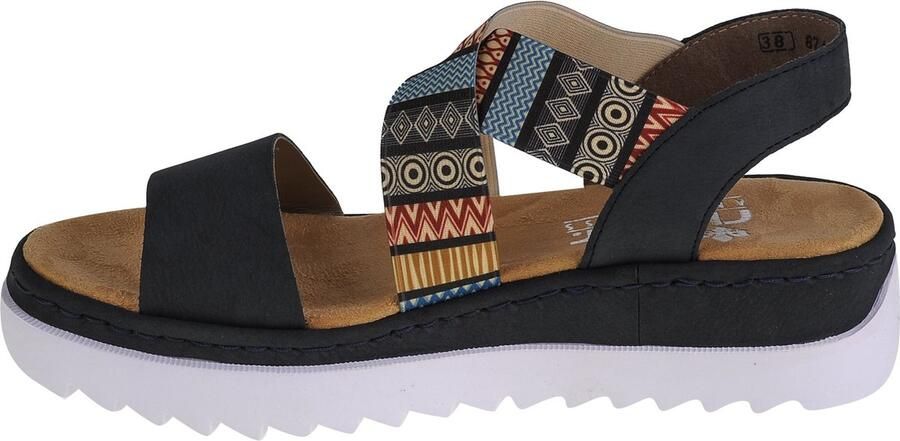 Rieker Sandals V44G8-14 Vrouwen Veelkleurig Sandalen - Foto 2