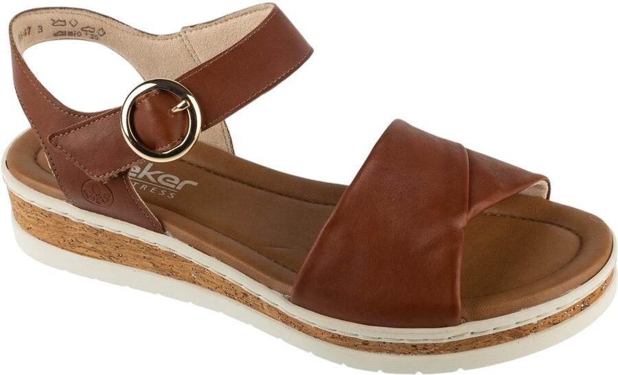 Rieker Sandals Vrouwen Bruin Sandalen