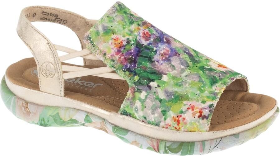 Rieker Sandals Vrouwen Veelkleurig Sandalen