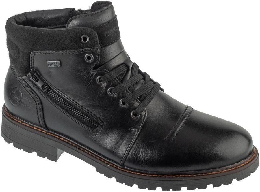 Rieker Shoes 32020 Mannen Zwart Laarsjes