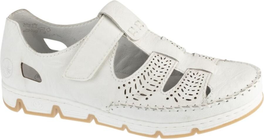 Rieker Shoes 49958 Vrouwen Wit Schoenen