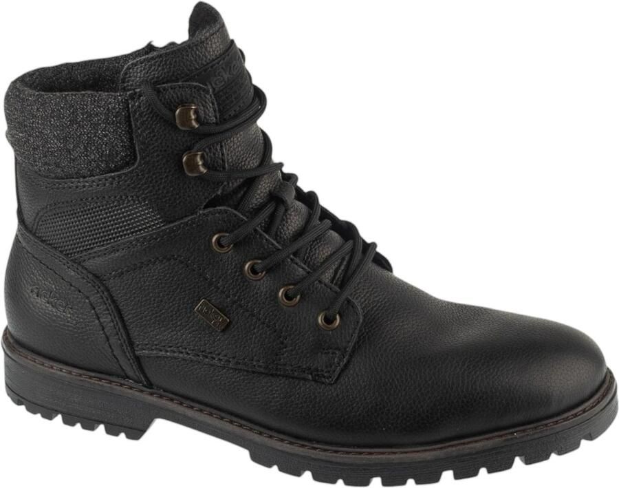 Rieker Shoes F3616 Mannen Zwart Laarsjes