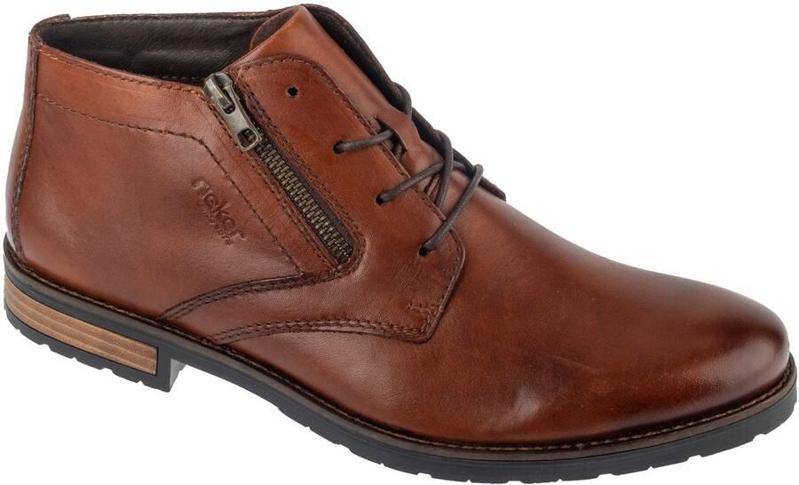 Rieker Veterlaarsjes Zakelijke enkellaars klassieke boots in elegante look