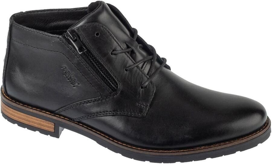 Rieker Veterlaarsjes Zakelijke enkellaars klassieke boots in elegante look