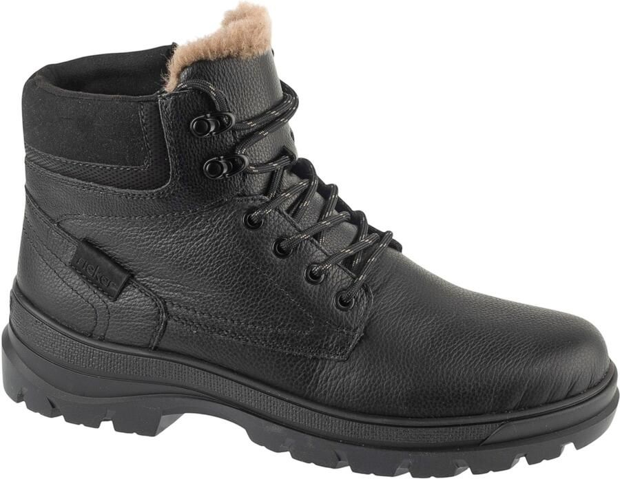 Rieker Shoes Mannen Zwart Laarsjes