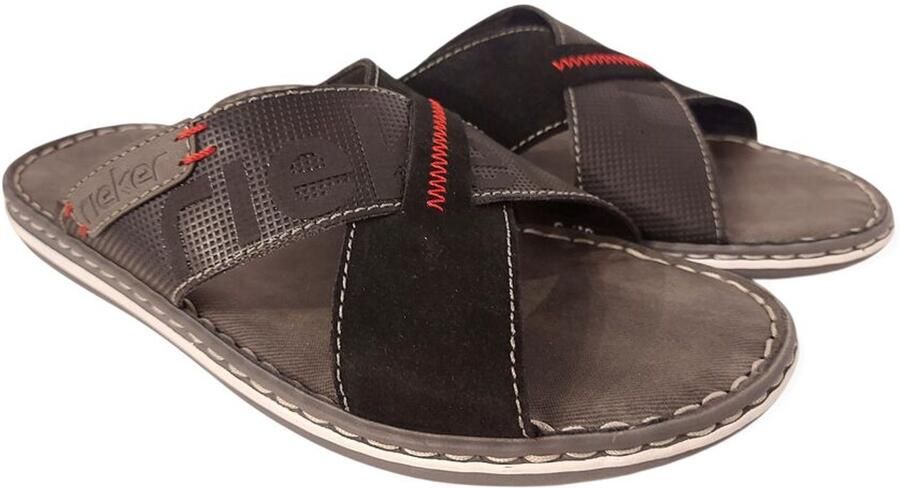 Rieker Slipper 21098-02 Zwart