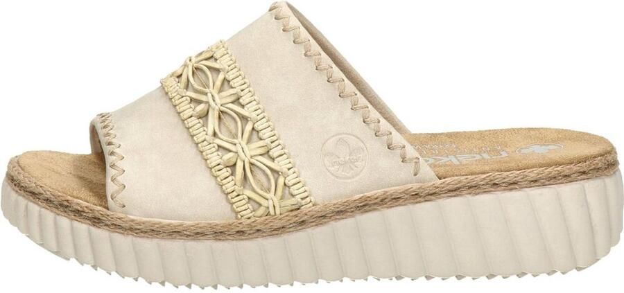 Rieker Slipper 69278-60 Beige