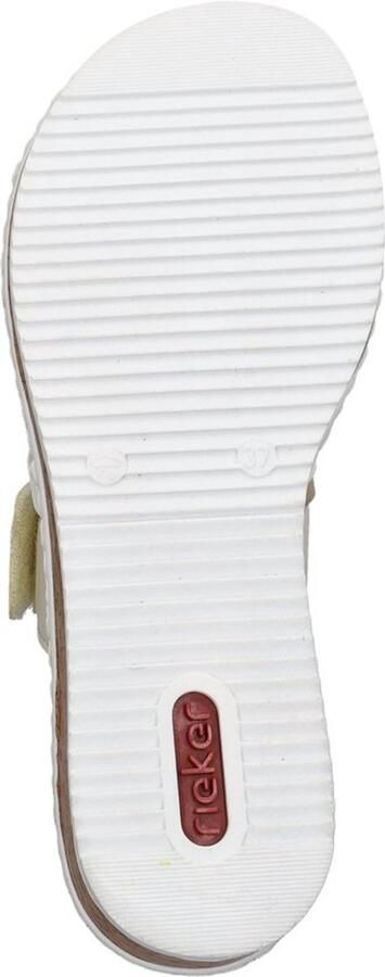 Rieker Slipper V3652-94 Multi Beige Zacht Voetbed