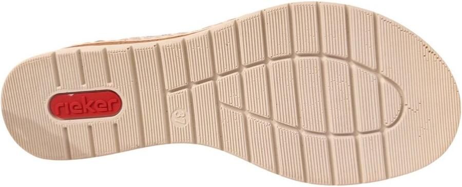 Rieker Slipper V4189-80 Wit