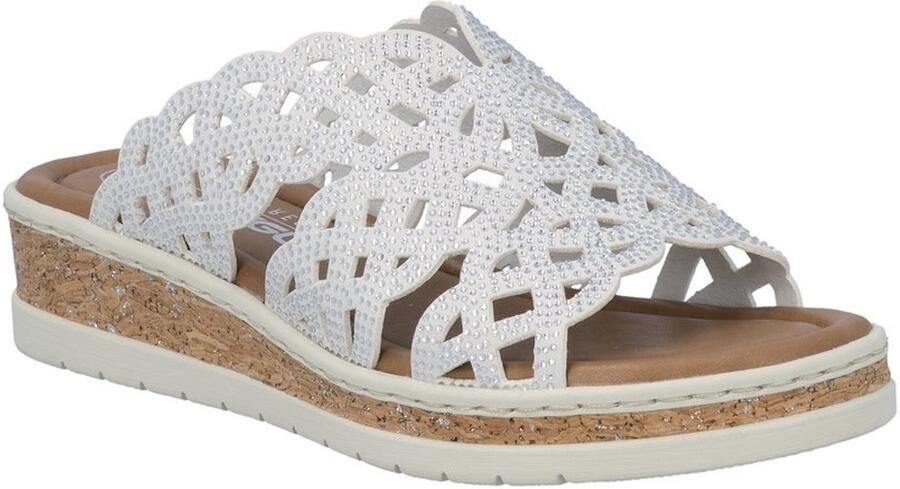 Rieker Slipper Wit