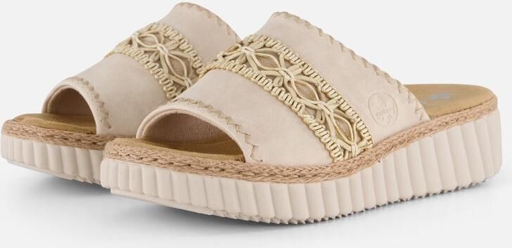 Rieker Sandalen beige Textiel Dames - Foto 2