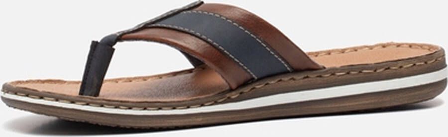 Rieker Comfortabele leren herenslipper Brown Heren - Foto 8