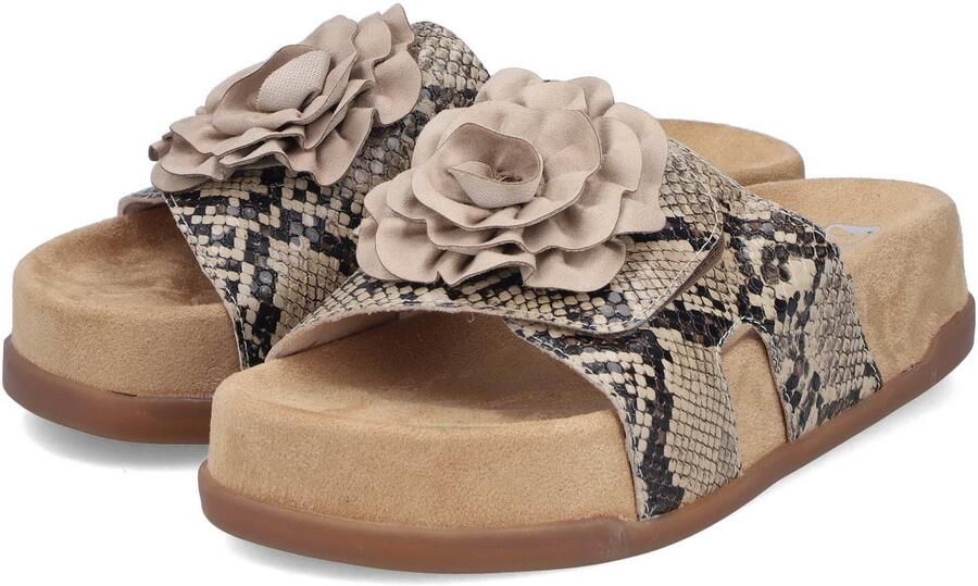 Rieker slippers crème