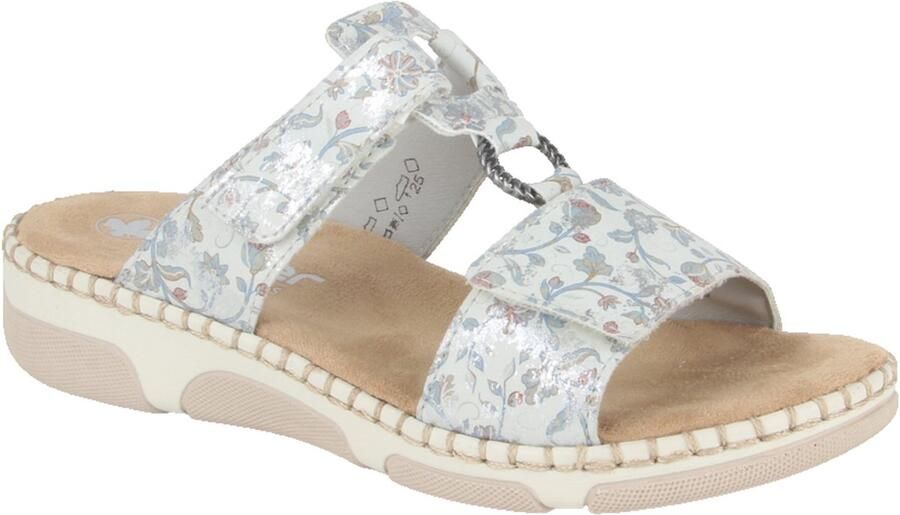 Rieker Slippers Dames Grijs