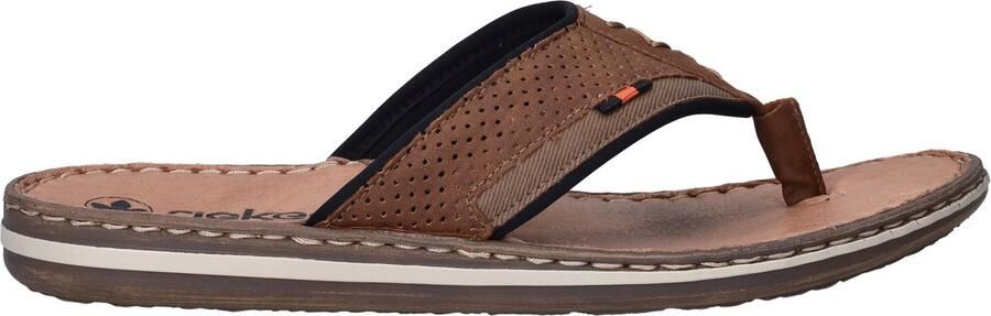 Rieker Slippers Heren Cognac