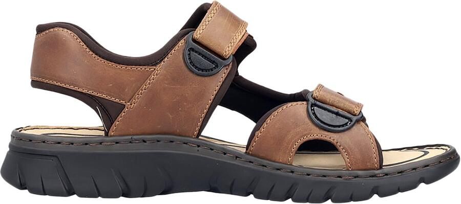 Rieker heren trekking-sandaal 26761-22 sandalen schoenen zomer trekking bruin - Foto 3