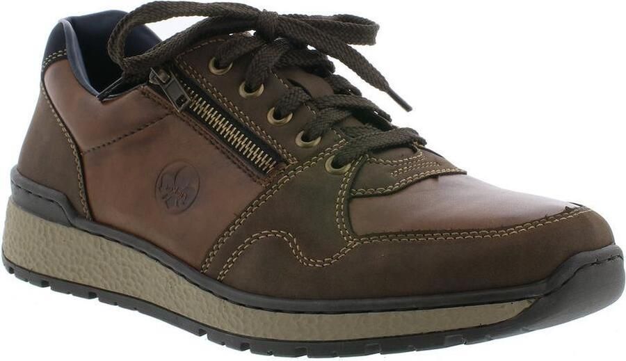 Rieker Comfort Veterschoen Heren Bruin - Foto 6