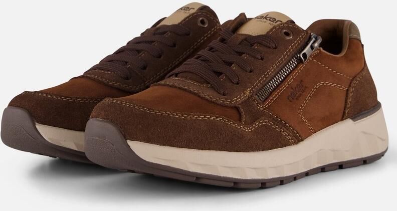 Rieker Sneakers bruin Synthetisch Heren