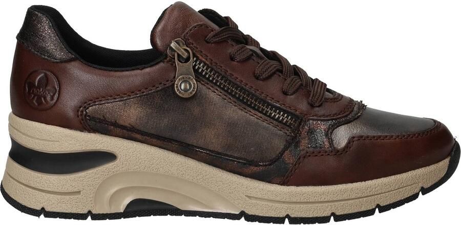 Rieker Sneakers Dames Bruin