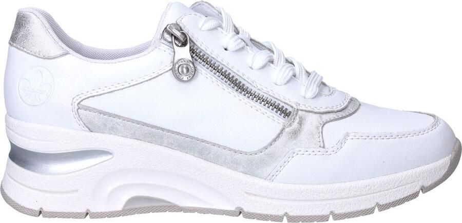 Rieker EVOLUTION Sneakers met gepolsterde schaprand vrijetijdsschoen lage schoen veterschoen - Foto 5
