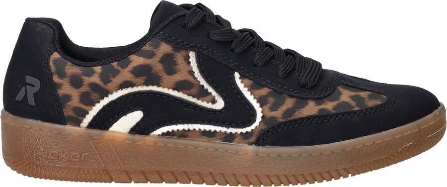 RRieker R-Rieker Plateausneakers vrijetijdsschoen lage schoen veterschoen in vegan uitvoering