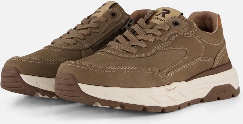 Rieker Veterlaarzen 'Veterschoenen Laag' taupe