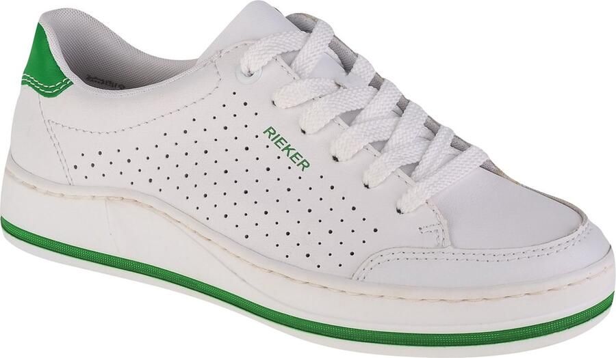 Rieker Sneakers M5907-80 Vrouwen Wit - Foto 5