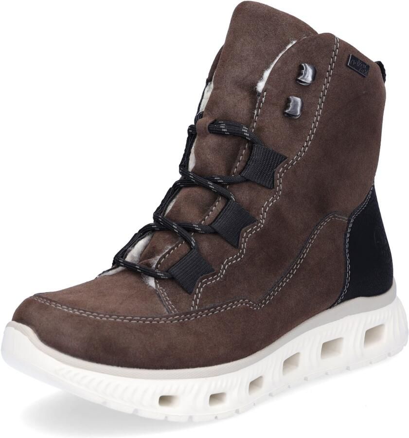 Rieker Winterlaarzen veterschoenen outdoorlaarzen met waterafstotende tex-membraan