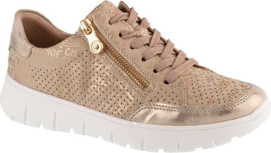 Rieker Sneakers N1316 Vrouwen Beige Sneakers