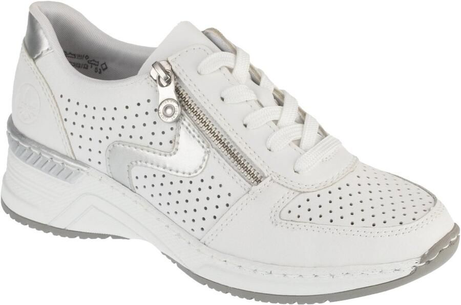 Rieker Sneakers N4340 Vrouwen Wit Sneakers