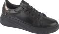Rieker Sneakers laag 'W2303' bruin bruin gemêleerd zwart zilver - Zwart