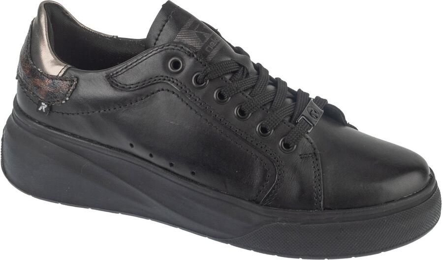 Rieker Sneakers W2303 Vrouwen Zwart Sneakers