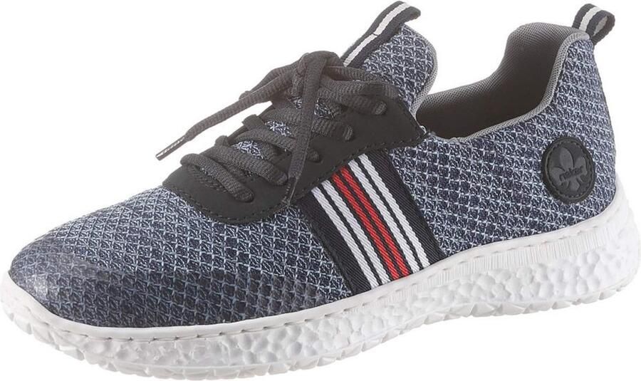 Rieker Blauwe Damen Sneakers Synthetisch Materiaal