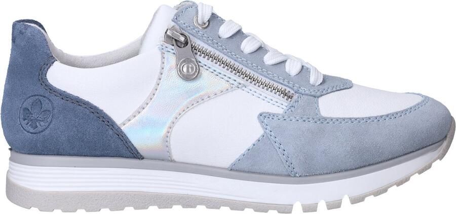 Rieker Sport Sneakers Dames Blauw - Foto 2