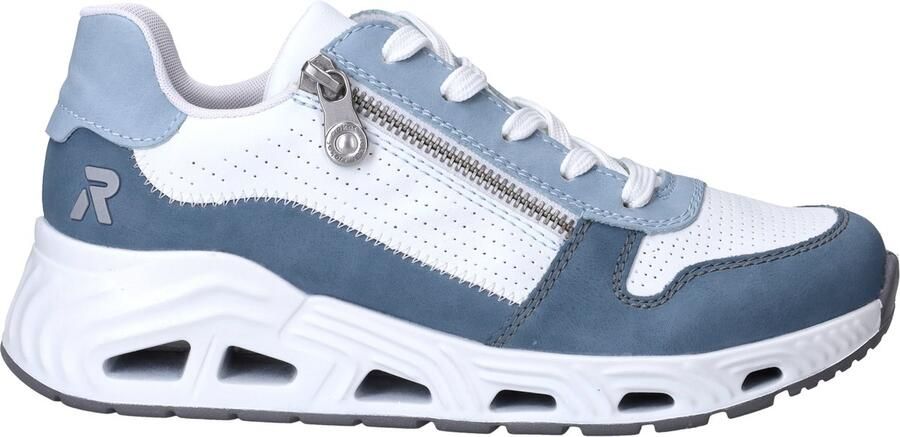 Rieker Sport Sneakers Dames Blauw