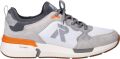 Rieker Sneakers laag grijs lichtgrijs donkergrijs wit - Grijs