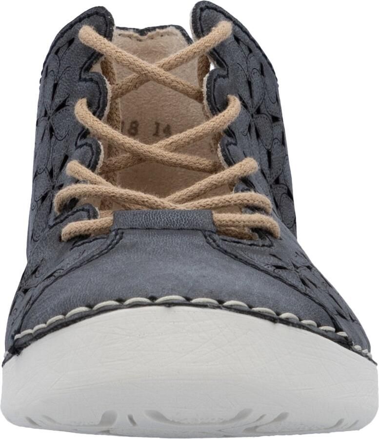 Rieker Stoffige leren sportschoenen