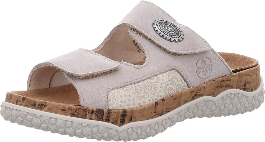 Rieker unisex slippers beige