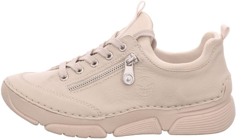 Rieker unisex veterschoenen beige