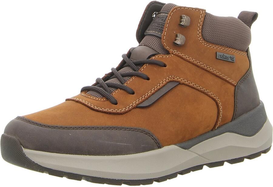 Rieker unisex veterschoenen bruin