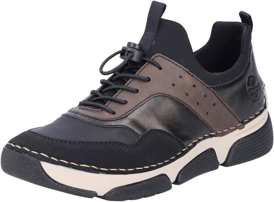 Rieker Slip-on sneakers instapschoen vrijetijdsschoen lage schoen met snelle sluiting