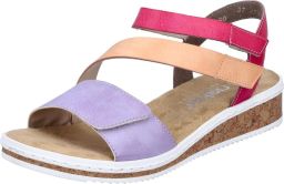 Rieker V3670 Dames Sandalen Comfort & Stijl