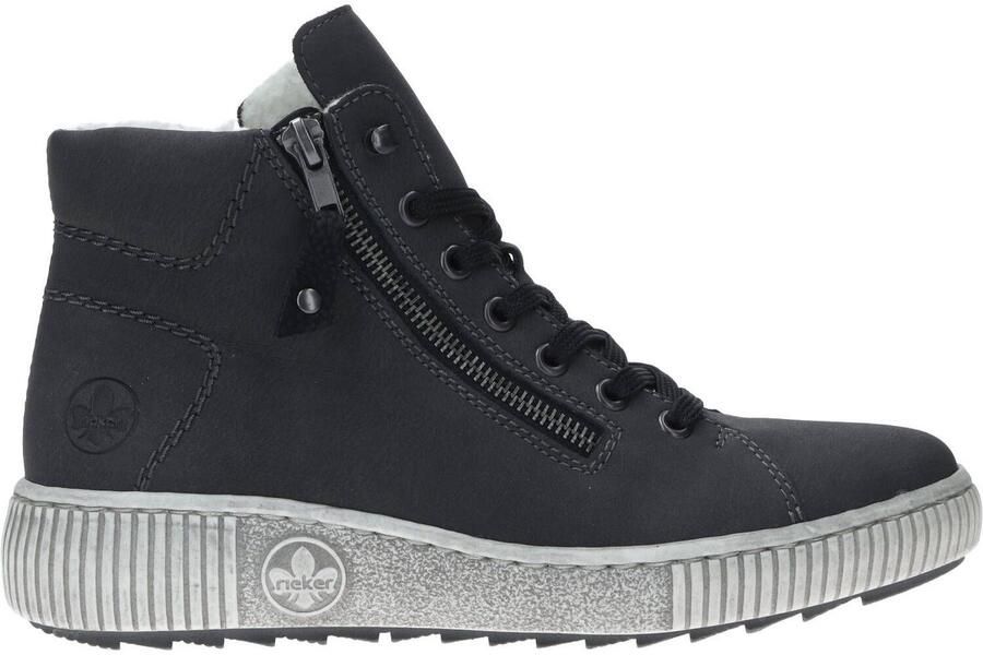 Rieker veterboot Veterschoenen Vrouwen grijs
